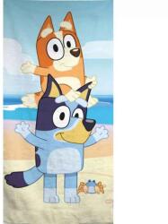 Aymax Bluey Bingó fürdőlepedő, 70x140cm, 100% poliészter, OEKO-TEX® STANDARD 100 (AYM-071BLU-BTM)