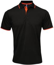 Premier Férfi kontrasztos Coolchecker póló póló fekete|narancssárga|sárga - decathlon - 11 690 Ft