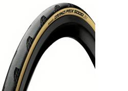 Continental Grand Prix 5000 AS TR 28-622 (700x28C) külső gumi (köpeny), defektvédett (Vectran Breaker), kevlárperemes, TL-Ready, 340g, krémszínű oldalfal