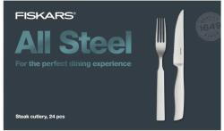 Fiskars All Steak evőeszközkészlet 24 darabos 1027505 1 db (6424002009962)