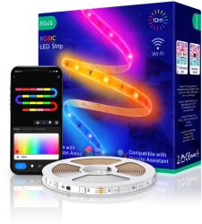 NOUS Okos Digitális Rgb IC Wifi Led Szalag F4, 10m, 36W, Tuya Smart Life (F5)