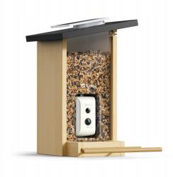 Birdfy Feeder Ebony Le madáretető 1080p kamerával IP66 WiFi app (EPPAMBNI8702110)