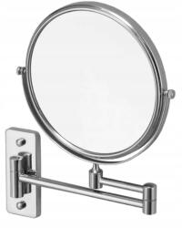 Stella nagyítós tükör, x3, króm, 26cm széles (22.01230)