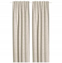 IKEA Lonnstavmal Fényzáró függöny, Size 300cm×145cm, bézs (705.563.74)