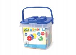 LENA Rondi Építőkockák 550 Db-os Vödörben