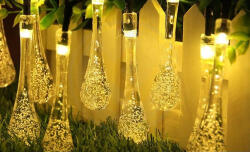 Masterled Napelemes csepp alakú girland 20LED 485 cm MasterLED (LEDM 637)