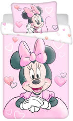 Jerry Fabrics Disney Minnie Powder pink gyerek ágyneműhuzat 100×135 cm, 40×60 cm (JFK033999)