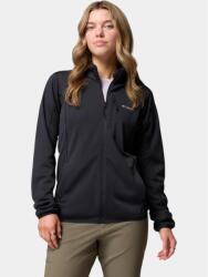 Columbia Essential Hike Grid Fleece Full Zip női polár pulóver fekete
