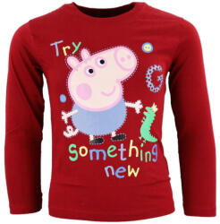 E plus M Peppa malac Something New Red gyerek hosszú póló, felső (85EMM5202938A92)