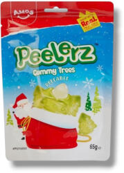 Amos Sweets Peelerz Gummy Christmas Trees karácsonyfa alakú hámozható gumicukor 65g Szavatossági idő: 2026-02-28 - vegyesbolt