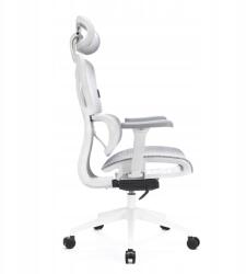 LVNSYSTEM Control Series ergonomikus forgó irodai szék fehér LVNSystem (LV0655)