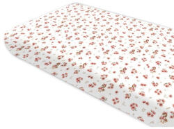  Baby Shop 60*120 cm pamut, gumis lepedő - rózsaszín kacsa