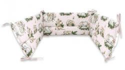  Baby Shop fejvédő kiságyba - Baba állatok rózsaszín