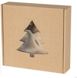  Stancolt karton, ablakkal, 320×320×40mm, 10 db