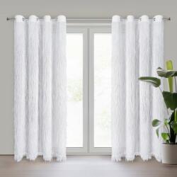 Takoy Draperie gata făcută AURORA din țesătură Jacquard decorată cu pompoane strălucitoare 140 x 250 cm EVA MINGE