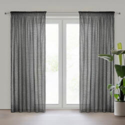 Takoy Draperie gata făcută REINA din țesătură de șifon decorată cu ață mohair 135 x 270 cm