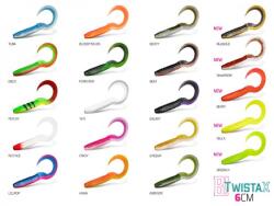 DELPHIN Duopack box delphin twistax eeltail uvs / 6x 5db-6cm/agresor (101004048) - nextfish