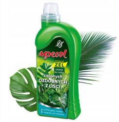 Agrecol Ásványi Gél Tápoldat, zöld dísznövényekhez, 0, 25L, intenzív zöld szín (ODŻYWKA PALMA JUKA DRACENA KWIATY)
