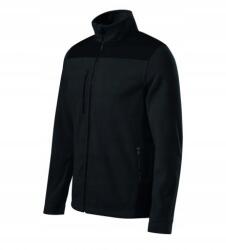 MALFINI Férfi Polár Pulóver, Rimeck 530, fekete, Size XL, 360g/m2 (530)