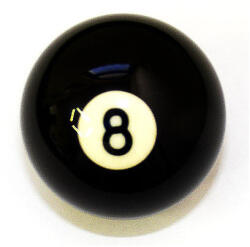  Pool biliárd golyó, 57, 2mm 8-as