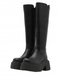 Bufallo Buffalo Női Magasszárú Fekete Cipzáras Csizma 41-ES (BU311A130)