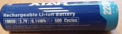 XTAR 14500 2000mAh 3300mWh HR6 1, 5V Li-ion ceruza akkumulátor AA tölthető elem (Xtar-14500-3300mWh) - vartaelembolt