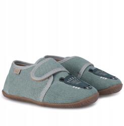 Emel Barefoot gyerek papucs, zöld, bőr bélés, Size 29 (EK5000C)