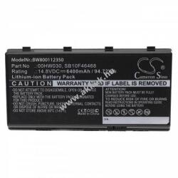AccuCell Helyettesítő akku Lenovo Thinkpad P70 14, 8V 6400mAh Li-ion