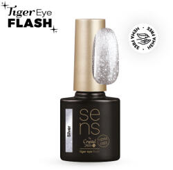 Crystal Nails Sens - SENS TIGER EYE FLASH - SILVER - 4ML