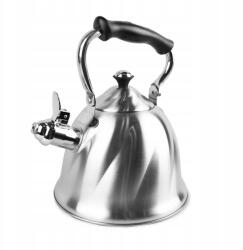 Maestro 3, 0L rozsdamentes acél vízforraló, ergonomikus fogantyú, síp, indukciós főzőlaphoz (MR 1305)