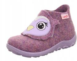 Superfit Happy Octi filc papucs, Size 22, lila, tépőzáras (1-006295-8500)