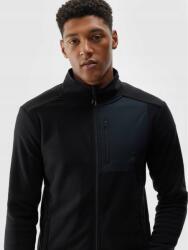 4F Férfi polár pulóver állógallérral, normál szabású, fekete 4F WAW24TFLEM250-20S M250 meleg 2XL (4FWAW24TFLEM250-20S-XXL)