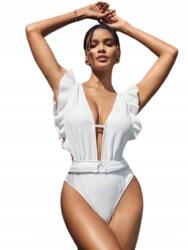 Shein Egyrészes Fürdőruha Fehér M-es