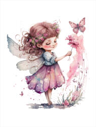 Takoy PANEL Wellsoft polár/fleece gyerek takaró varrásához 145x110 erdei tündér