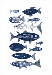 Takoy PANEL Wellsoft polár/fleece takaró varrásához 140x200 halak