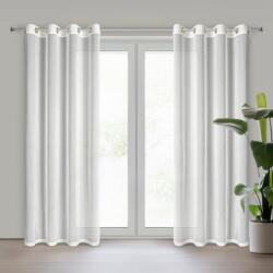 Takoy Kész függöny HERA sifonból márványmintával, arany ringlivel 140 x 250 cm