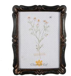 Clayre & Eef Fekete képkeret bronzos díszítéssel - szep-otthon - 7 110 Ft