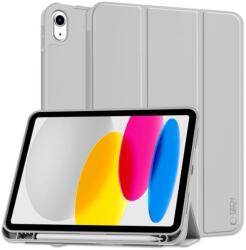 Tech-Protect SmartCase Pencil tartóval iPad 11 A16 (2025) / iPad 10(2022) tok (szürke)