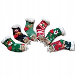 Lunia Gyerek Karácsonyi Zokni, gyapjú, csúszásgátló, Size 28-31 (Skarpety antypoślizgowe)