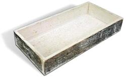  Dekorláda, szürkésbarna. Mérete: 20x10x3, 2 cm