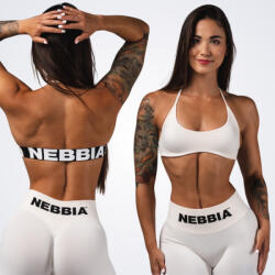 NEBBIA - Sportmelltartó FLOW SEAMLESS 495 (cream) (S) - NEBBIA