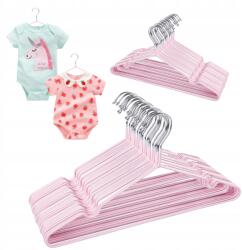  Ruhafogasok Gyerekeknek, 20 Db, rózsaszín, PVC bevonat (D-WU3-ROZ-KIDS)