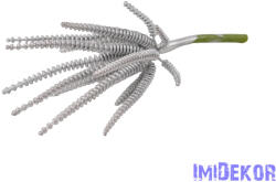  Hosszanti gyúrús pozsgás 20cm - Ezüst