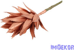  Recés levelű pozsgás 22cm - Bronz