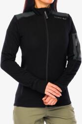 Dovre Outlayer Fleece Wool Zip Női pulóver - black - M
