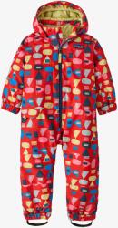 Patagonia Snow Pile One-Piece Gyermek overál - forest being/sizzle red - 68_74_cm