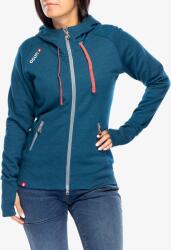 Ocun Hoodie Zipper Női kapucnis felső - blue opal/silverscone - L