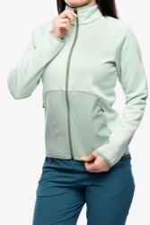 Salomon Essential Warm Fz Mid Cipzáras női felső - aqua/iceberg - M