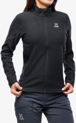 Haglöfs Buteo Mid Jacket Női polárfelső - true black - XS