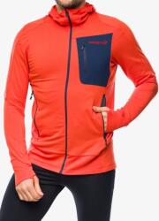 Norrona Falketind Power Grid Hood Férfi pulóver - arednalin - L